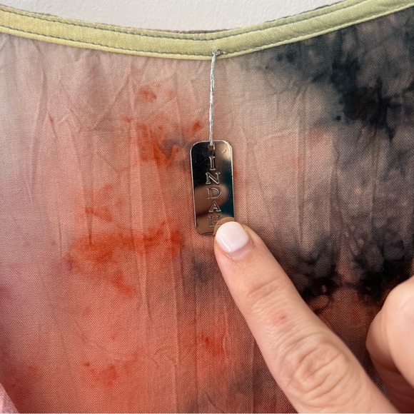 Indah Tie-dye Lace-up Top - Picture 4 of 5